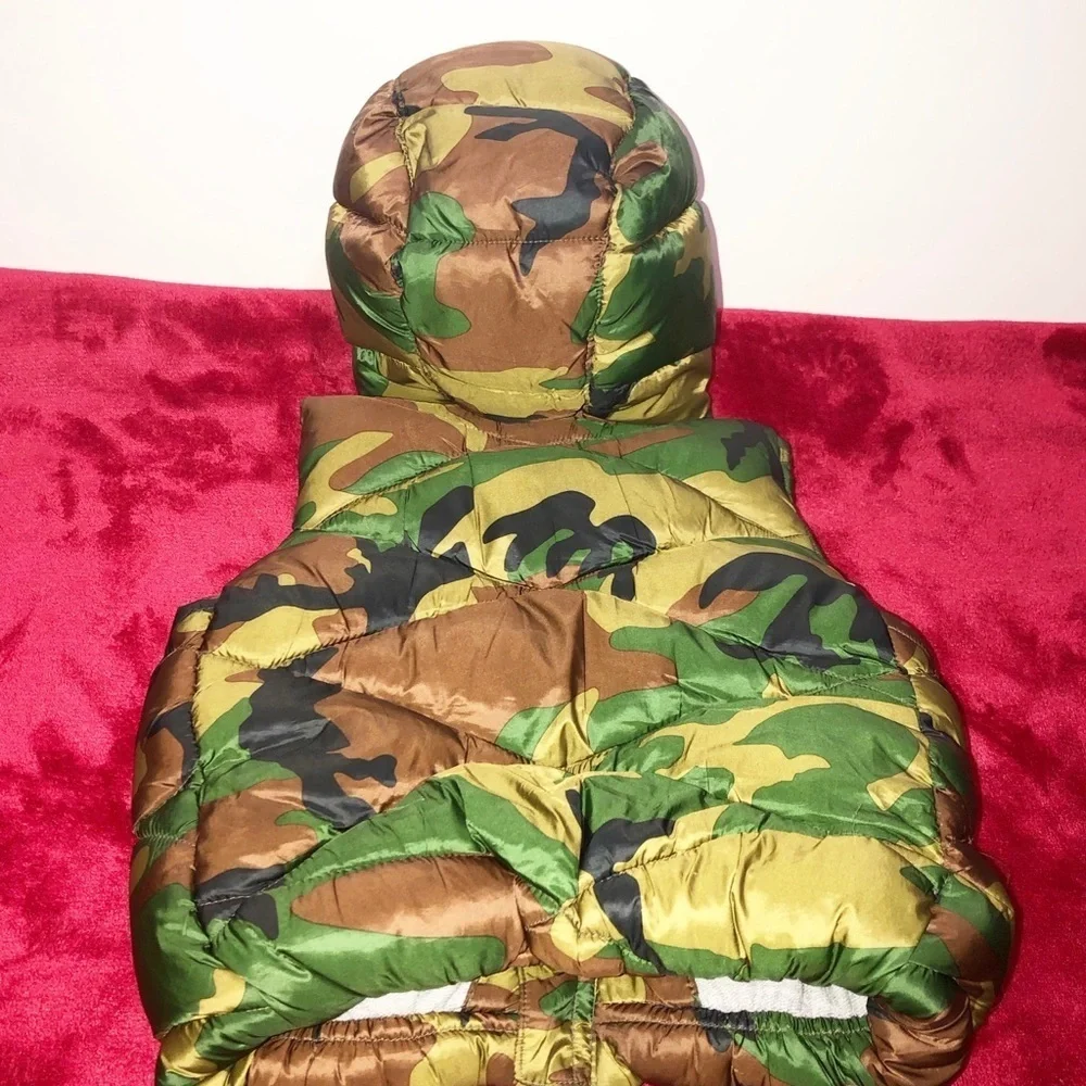 NWOT Zara baby Camo puffer vest.